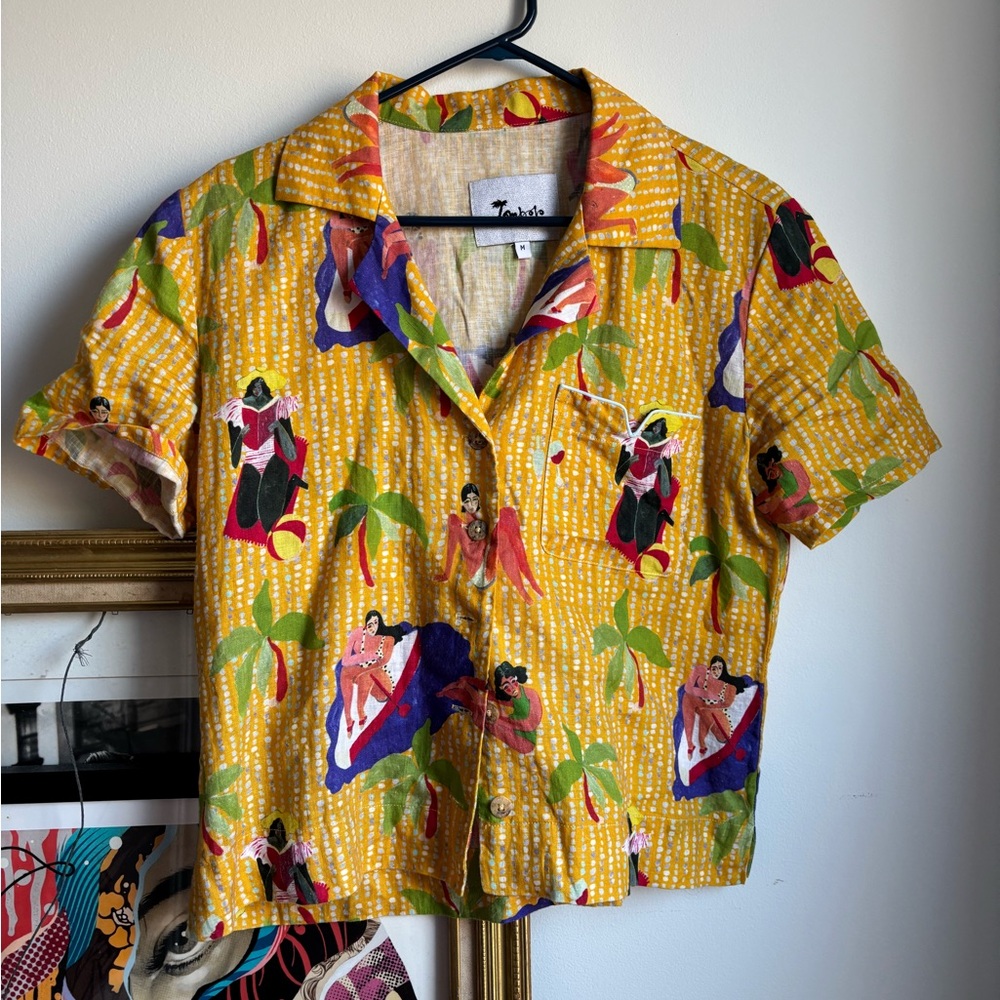 Tombolo x Ana Leovy Shirt. Product description in screenshot above!